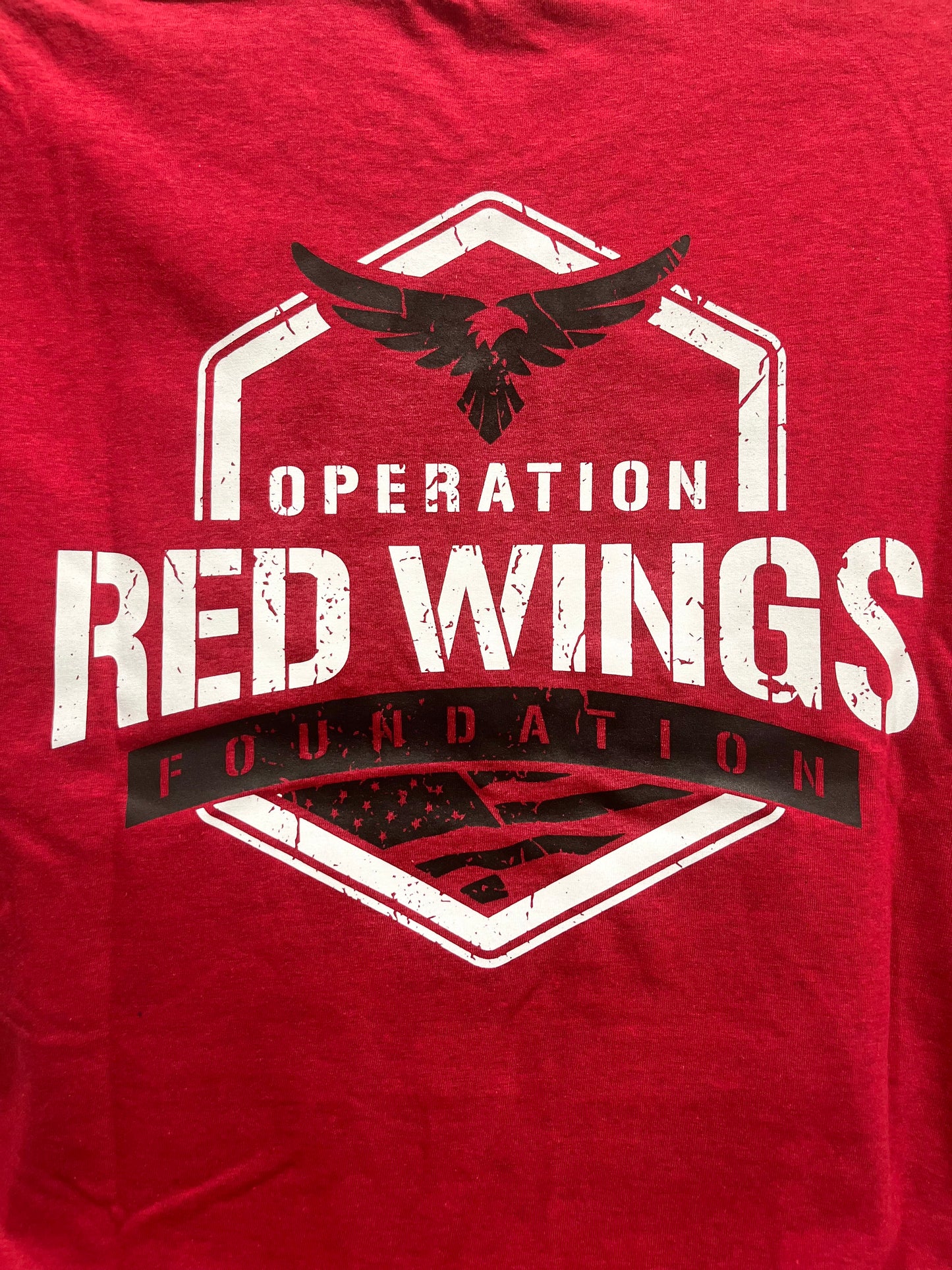 ORWF Softstyle Eagle & Shield Tee (Antique Cherry)