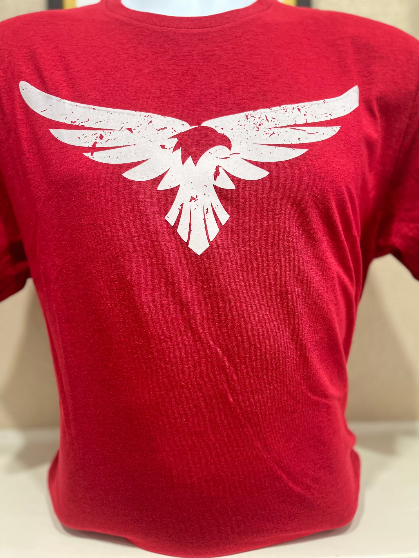 ORWF Gildan Softstyle Short Sleeve T-Shirt (Antique Cherry w/ Black and white Shield)