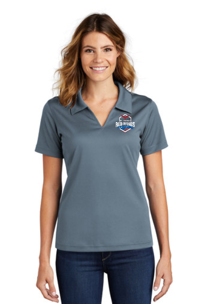 Ladies Dri-Mesh® V-Neck Polo – OPERATION RED WINGS FOUNDATION