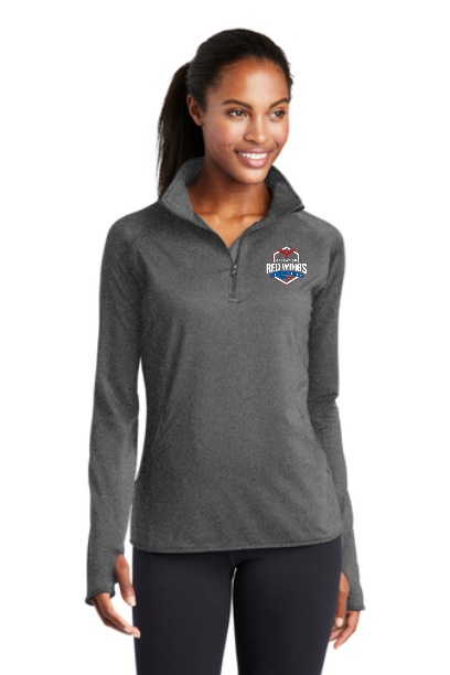 Ladies 1/4-Zip ORWF Pullover